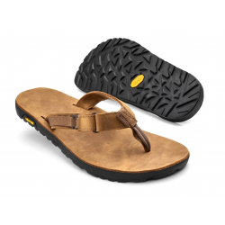 Bedrock Rockhound Nubuck Leather Flip Flops